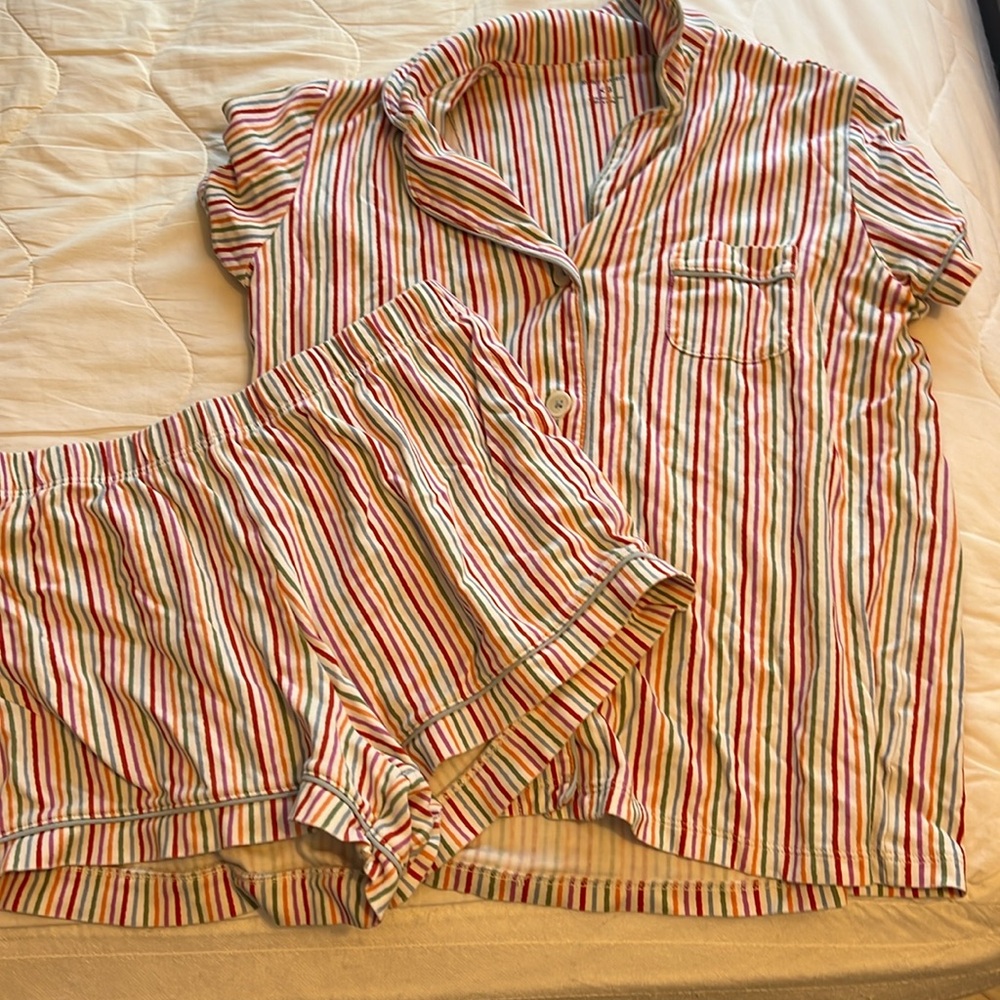 Roller rabbit striped pjs